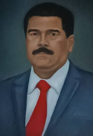 Retrato de Nicolás Maduro Moros